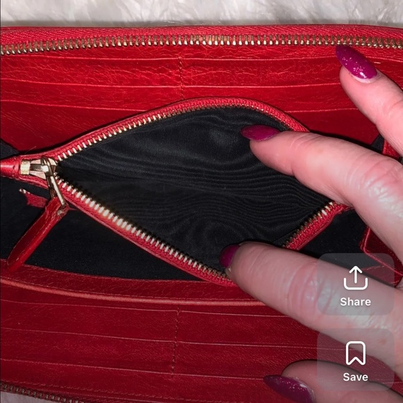 Vintage Balenciaga, leather wallet - Picture 4 of 6